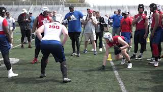 Braiden McGregor Highlights 47 Rivals Camp Series Columbus 2018 [upl. by Ailama]