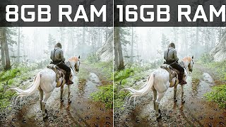 8GB Vs 16GB Ram Test in 2024  2 Games Tested [upl. by Primavera]