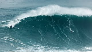 2022 Nazaré Tow Surfing Challenge  Highlights [upl. by Denver]