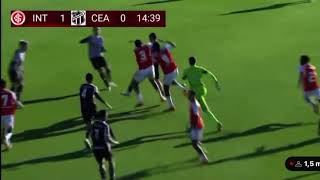 BATALLA CAMPAL en Brasil Inter vs Ceará Sub20 [upl. by Animlehliw]