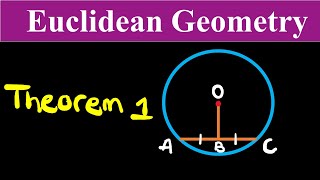 Euclidean Circle Geometry  Theorem 1 [upl. by Nalak]