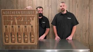 How to Homebrew with Northern Brewer Deluxe Home Brewing Starter Kit [upl. by Hiett]