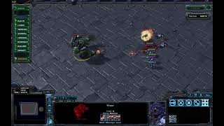 Sc2  Ghosts vs Thor [upl. by Odlopoel]