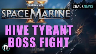 Space Marine 2  Hive Tyrant Boss Fight [upl. by Etana]