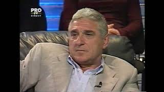 Ioan Becali si Florin Calinescu la Procesul etapei  septembrie 2003 [upl. by Ermin791]