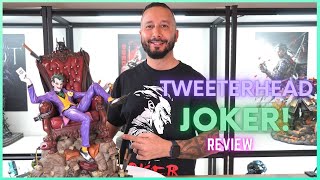 The Joker Maquette by Tweeterhead  Unboxing and review [upl. by Pirali527]