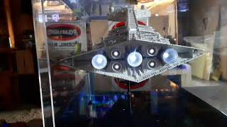 Bandai 15000th Star Destroyer in display case [upl. by Ody]