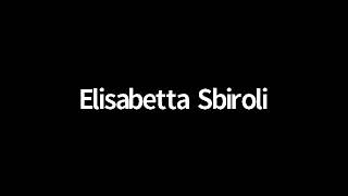 Il futuro non viene da sé Elisabetta Sbiroli [upl. by Ahseia]