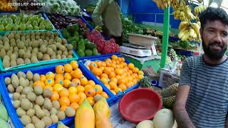 Arpora Shopping Fruits Indien Goa [upl. by Ecile129]