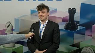 Niemann wins the first game of the tournament  Tata Steel Chess Tournament 2024 [upl. by Nahtanha]