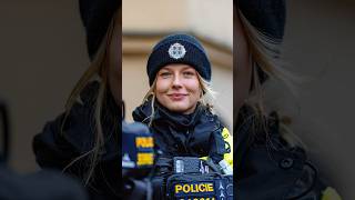 Beautiful Police officer in the Czech Republic❤️streetphotography [upl. by Odnolor]