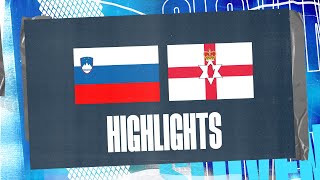 Slovenija  Severna Irska  Kvalifikacije EURO2024  Highlights [upl. by Notsehc]