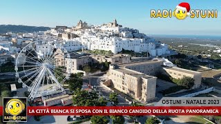 Ad Ostuni atterra la Ruota Panoramica  Natale 2023  Radiostuni [upl. by Aikahs]