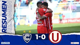 Resumen Cienciano vs Universitario 10 LIGA1BETSSONXGOLPERU [upl. by Brine]