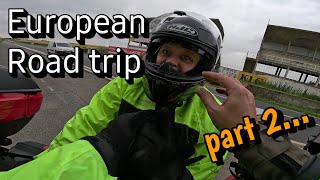 European Motorcycle Trip to Stelvio part 2 France [upl. by Stoops]