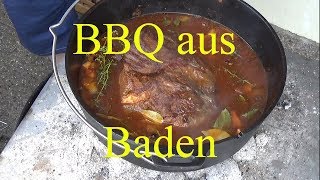 Rinderbraten aus dem Dutch Oven [upl. by Reinwald702]