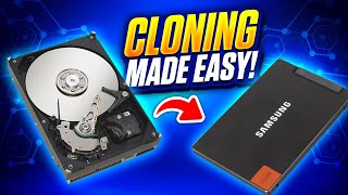 How to clone a hard drive  EASY step by step walkthru [upl. by Donela]