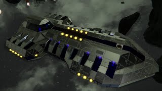 Space Engineers  Upgrading My Nebula Class Ship [upl. by Barbe654]