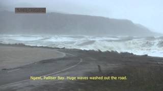 Storm on the Wairarapa Coast 2013 [upl. by Naeroled]