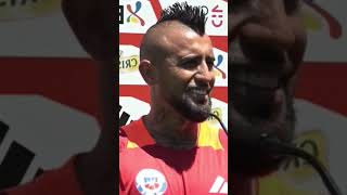 ARTURO VIDAL le MANDA un MENSAJE a PERU🔥 arturovidal chile colocolo carlospalacios futbol peru [upl. by Sidwell785]