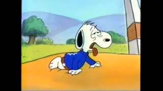 Peanuts MetLife Commercial 1986 FUNNY VOICE OVER [upl. by Ahsea]