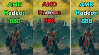 Comparison AMD Radeon 880m vs 780m vs 680m ❗ test in 8 games [upl. by Freddie144]