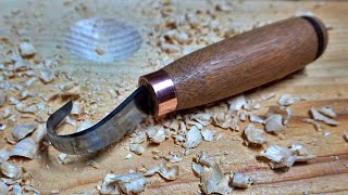 Making a Wood Carving Knife  Spoon Knife [upl. by Folly]