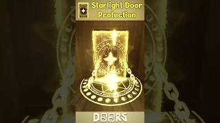 DOORS  Starlight of Door Protection  Crucifix Use ROBLOX doors roblox [upl. by Eniamaj]