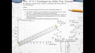 Proportionale Zuordnung Dreisatz [upl. by Valerie253]