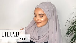 Hijab Tutorial I kolay sal baglama modeli [upl. by Konikow]