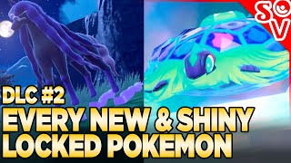 All New Pokemon in Indigo Disk amp Shiny Locks  Pokemon Scarlet and Violet DLC [upl. by Latreese]