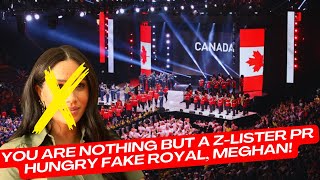 MEGHAN SCREAMS IN HUMILIATION Furious Canada BLACKLIST Evil Meghan Markle From Invictus Games 2025 [upl. by Aden459]