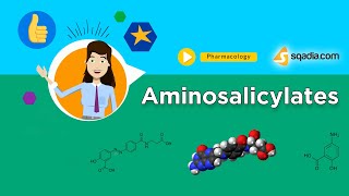 Aminosalicylates  Pharmacology Animation  Online Education  VLearning™  sqadiacom [upl. by Fritzie]