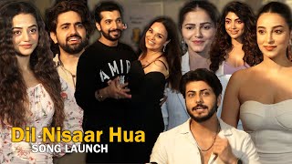 Sharad Malhotra New Song Dil Nisaar Hua Launch Party  Zain ImamHelly ShahAkankshaRubina Dilaik [upl. by Eckmann]