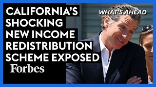 Californias Shocking New Income Redistribution Scheme Exposed [upl. by Chane]