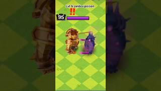 lvl 6 pekka vs barbarian king clashofclans coc [upl. by Fiorenze]