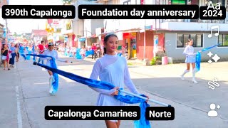 Vlog 566 390th Capalonga Foundation day Anniversary Parade 2024 at Capalonga CamsNorte [upl. by Heidt]