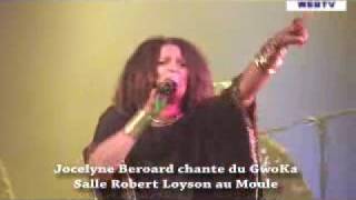 ZOUK  KASSAV JOCELYNE BEROARD CHANTE DU GWOKA [upl. by Lyrehs586]