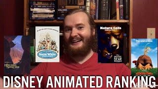 Disney Animated Movie Ranking A Retrospective Look [upl. by Houser]