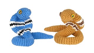 Cobra3How to crochet the cobra [upl. by Reahard]