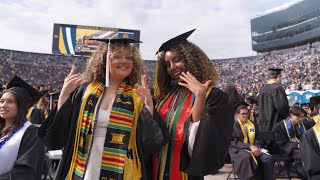 University of Michigan 2024 Spring Commencement Recap [upl. by Pliske]