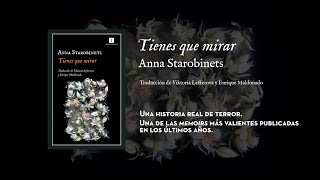 «Tienes que mirar» de Anna Starobinets [upl. by Ahsitruc]