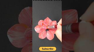 Flower painting 🌸painting shortvideo art ytshorts [upl. by Ettenil]