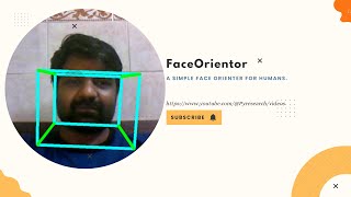 Face Orientation Detection in Python Computer vision [upl. by Asiek]