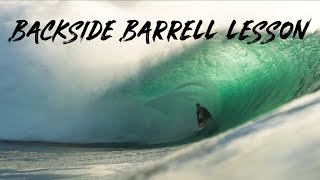 HOW TO BACKSIDE BARREL RIDE WITH JAMIE O BRIEN [upl. by Buckie]