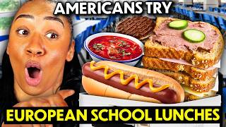 Americans Try European School Lunches Italy Norway Germany [upl. by Acey]