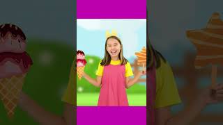 Ice Cream Song and Lollipop  Hokie Pokie Kids Videos  shorts  №3 [upl. by Farlie]