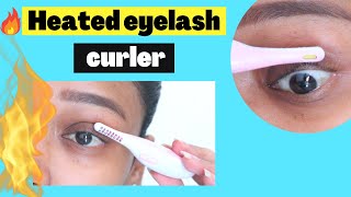 Can a heated eyelash curler lift and curl your eyelashes all day [upl. by Accever]