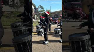 WSHS Drumline  2024 Whitehaven Christmas Parade [upl. by Matthus]