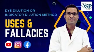 quotDye dilution or indicator dilution methodquot  Uses and fallacies medical doctor education [upl. by Llyrpa]